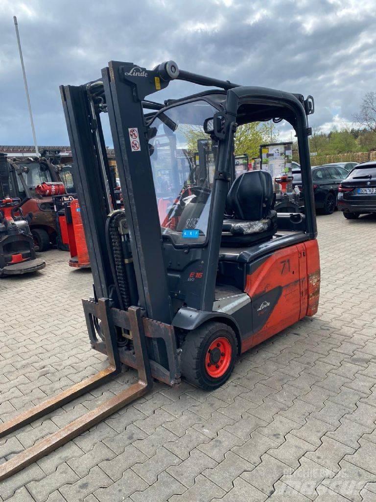Linde E 16-02 电动叉车
