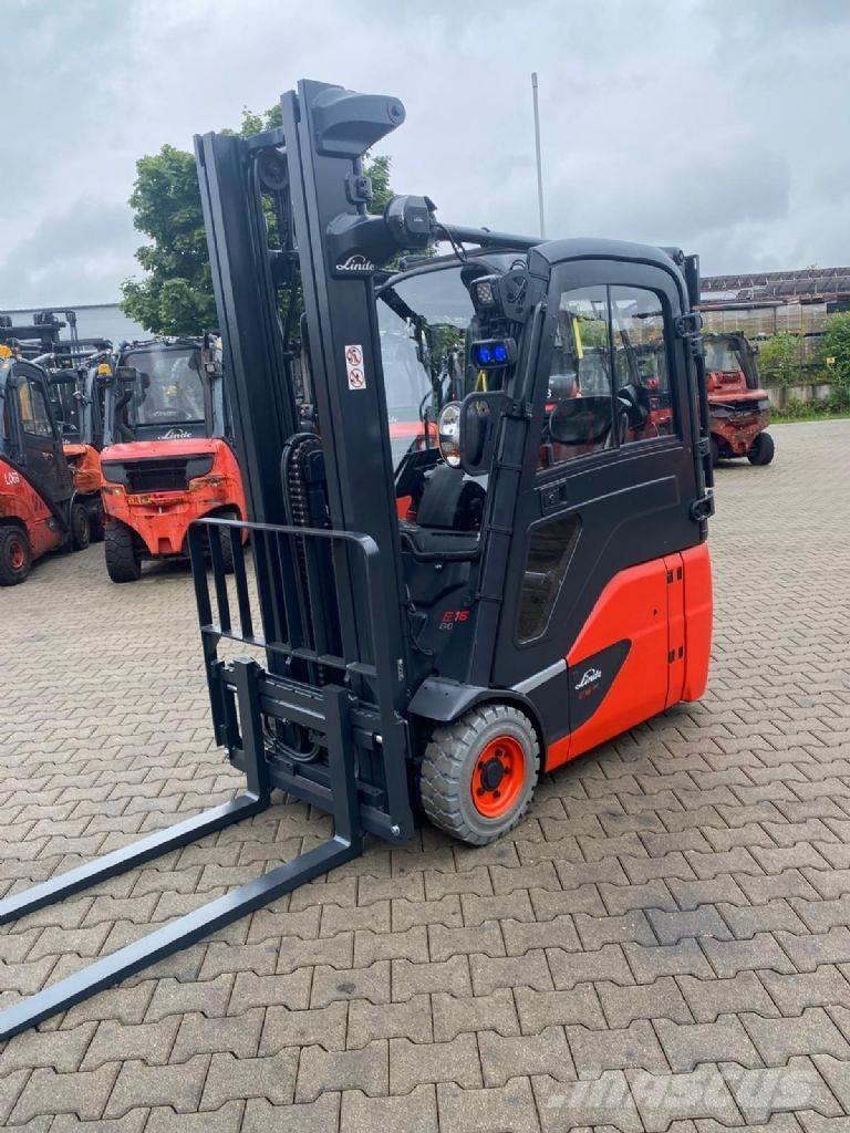 Linde E 16-02 电动叉车