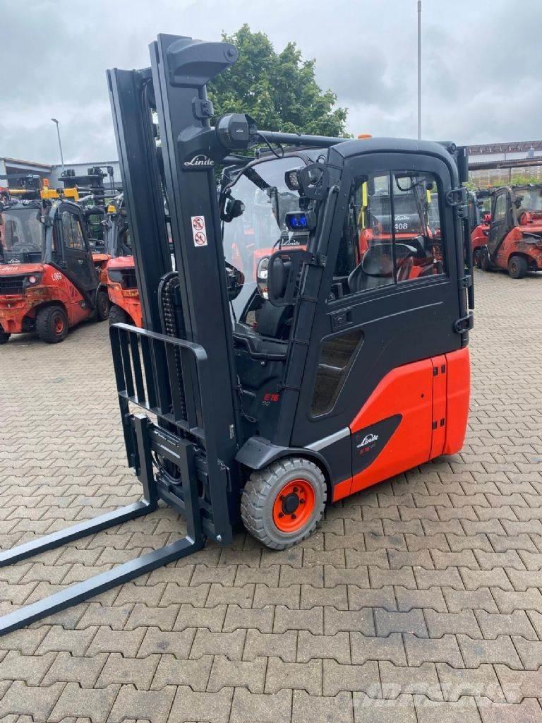 Linde E 16-02 电动叉车