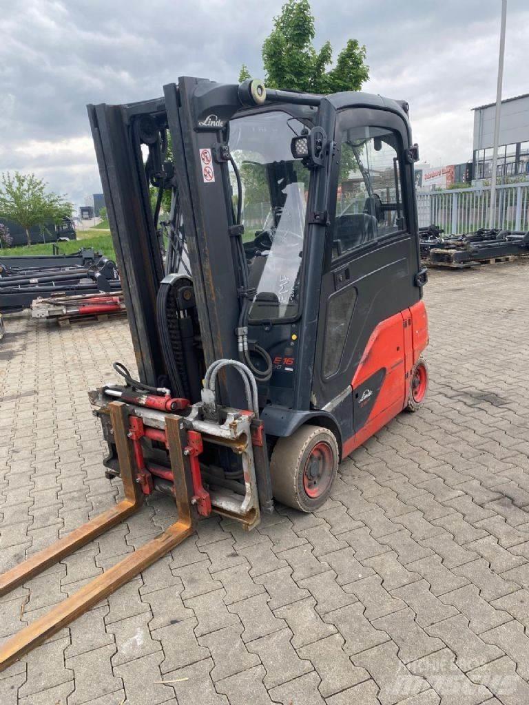 Linde E 16 P-02 电动叉车