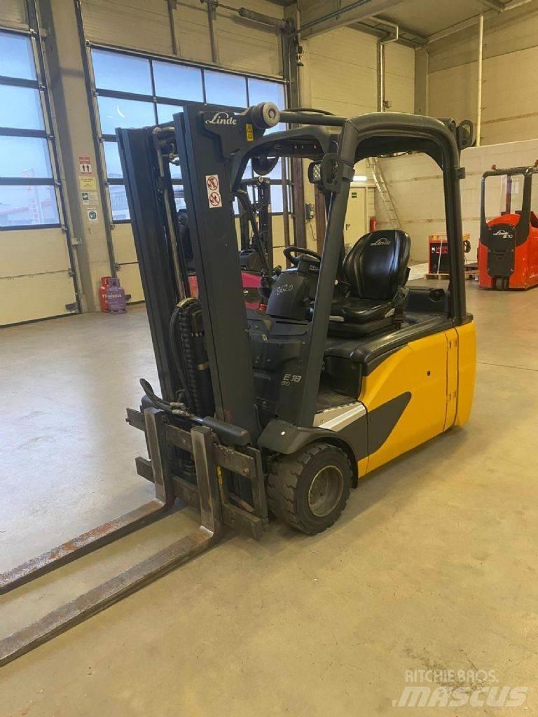 Linde E 18 L-02 电动叉车