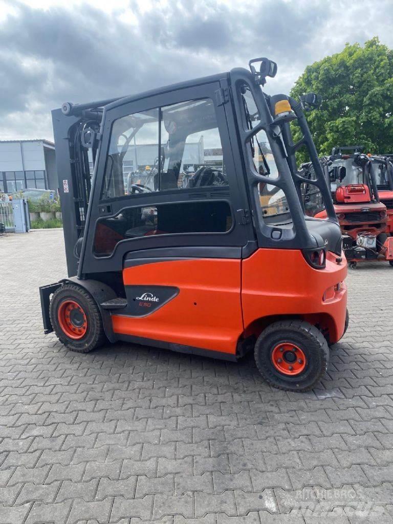 Linde E 50 HL-01 电动叉车