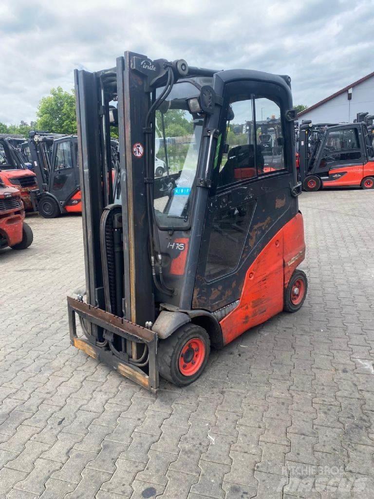 Linde H 16 T 天然气叉车