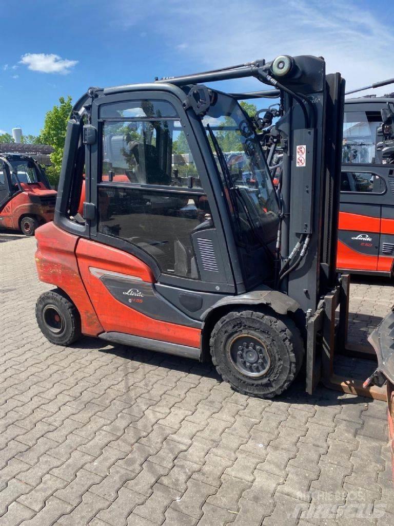 Linde H 35 T-01 天然气叉车