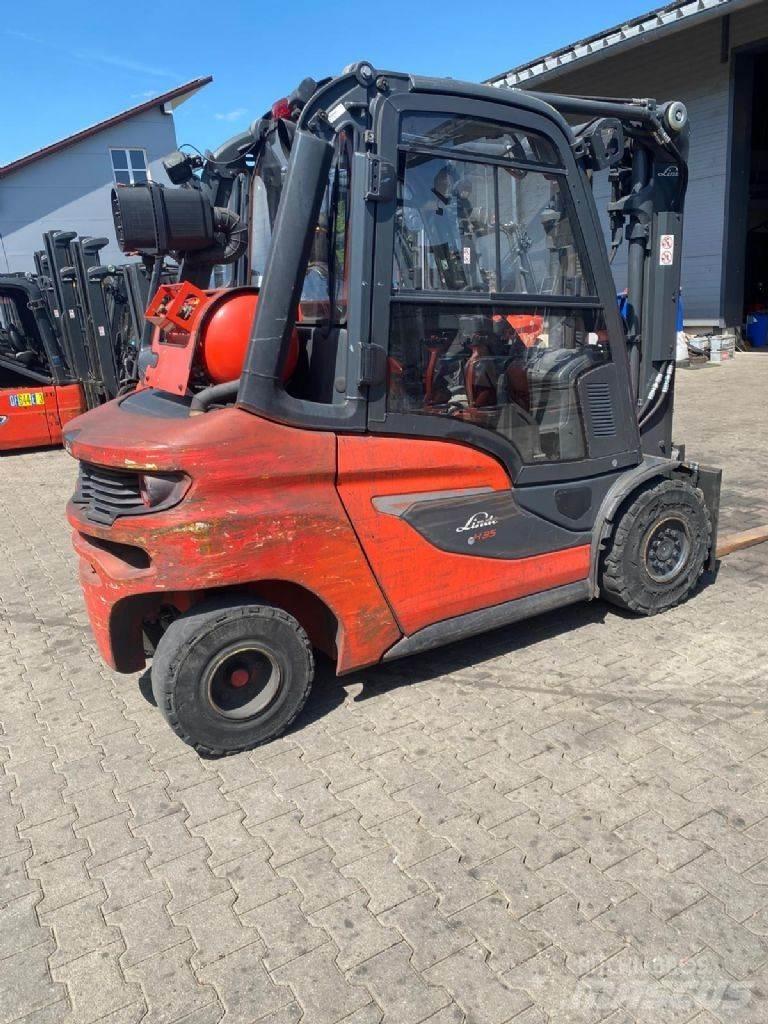 Linde H 35 T-01 天然气叉车