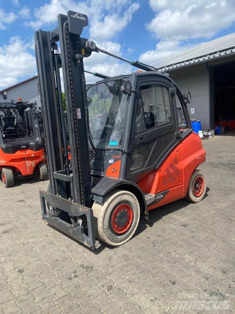 Linde H 50 D-02 柴油叉车
