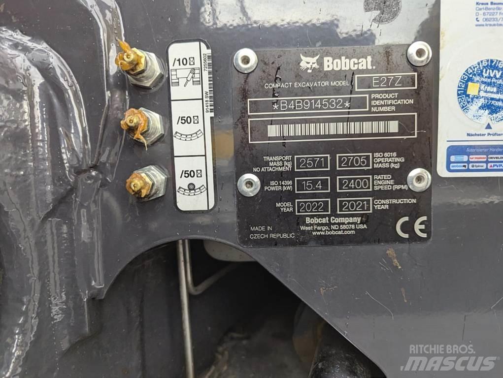 Bobcat E 27z 小型挖掘机