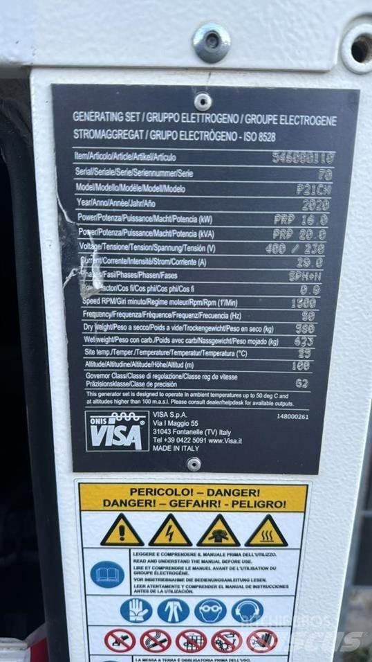 Visa P21CK 其它发电机
