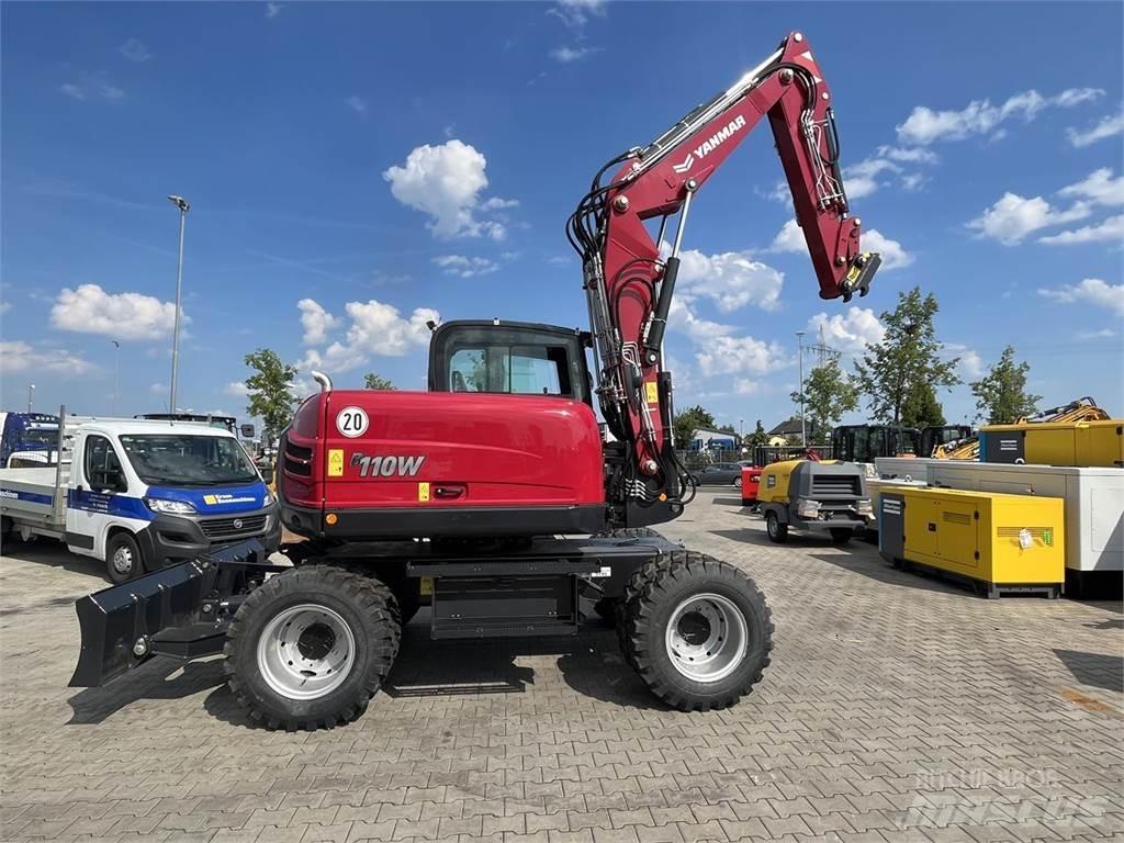 Yanmar B110W 轮式挖掘机