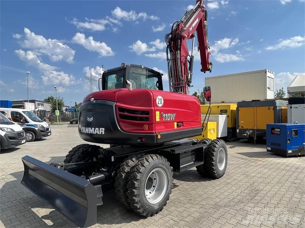 Yanmar B110W 轮式挖掘机