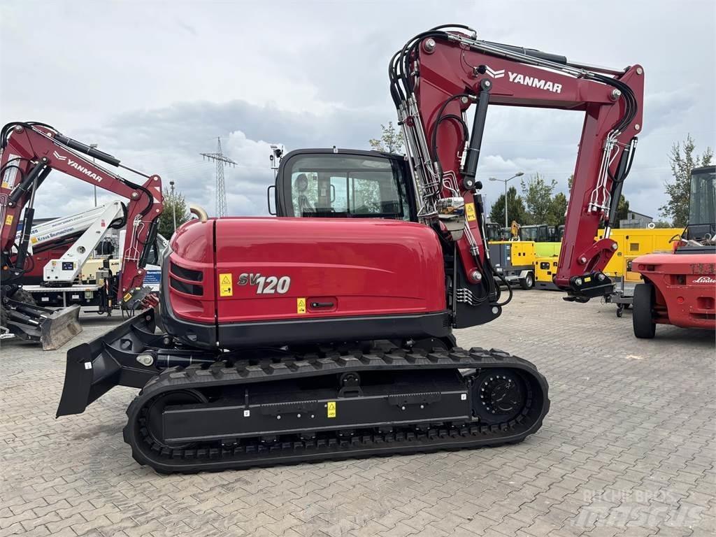 Yanmar SV120 履带挖掘机