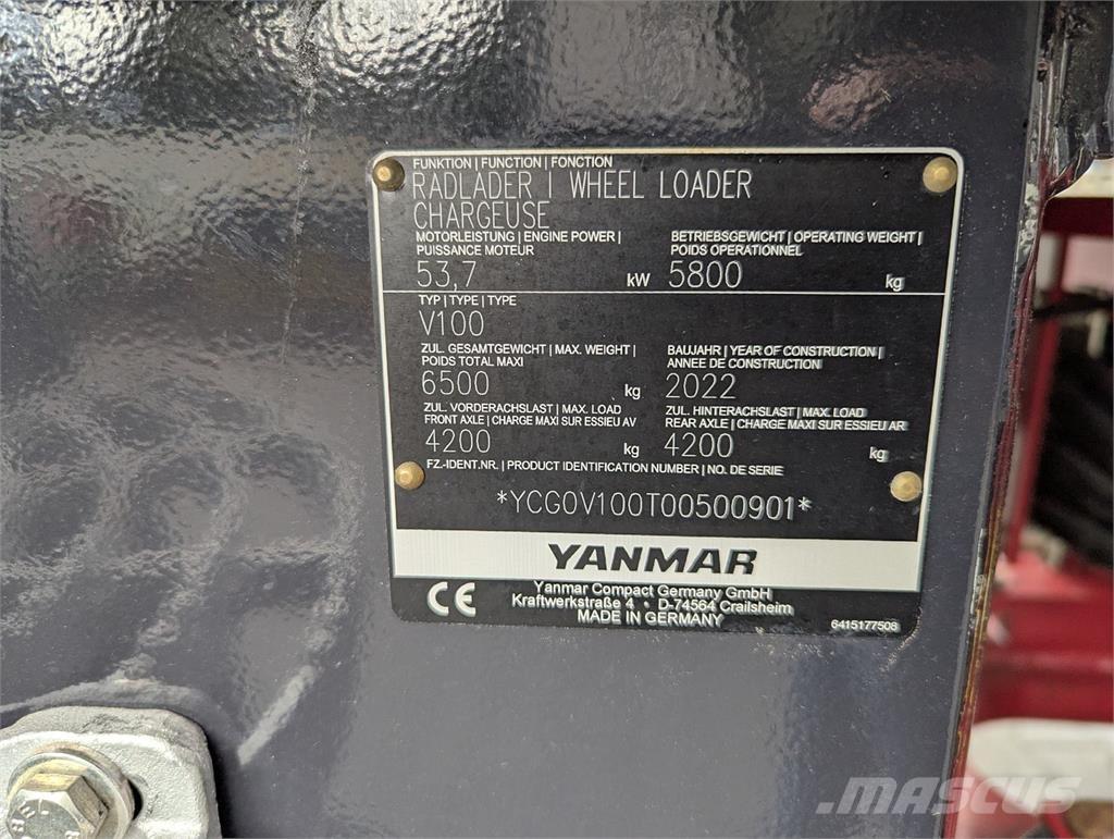 Yanmar V100 轮式装载机