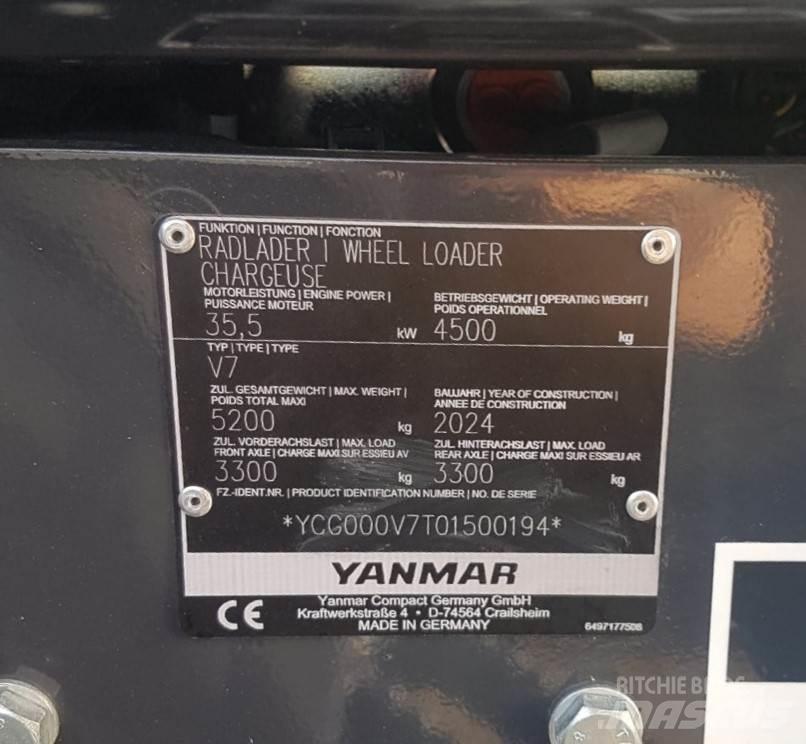 Yanmar V7 HW 轮式装载机