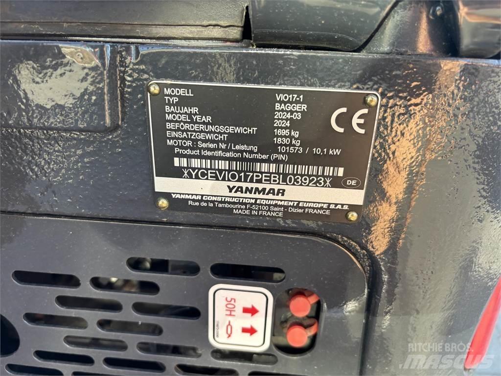 Yanmar ViO17 小型挖掘机