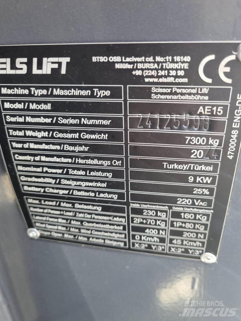 ELS LIFT AE15 曲臂高空工作平台