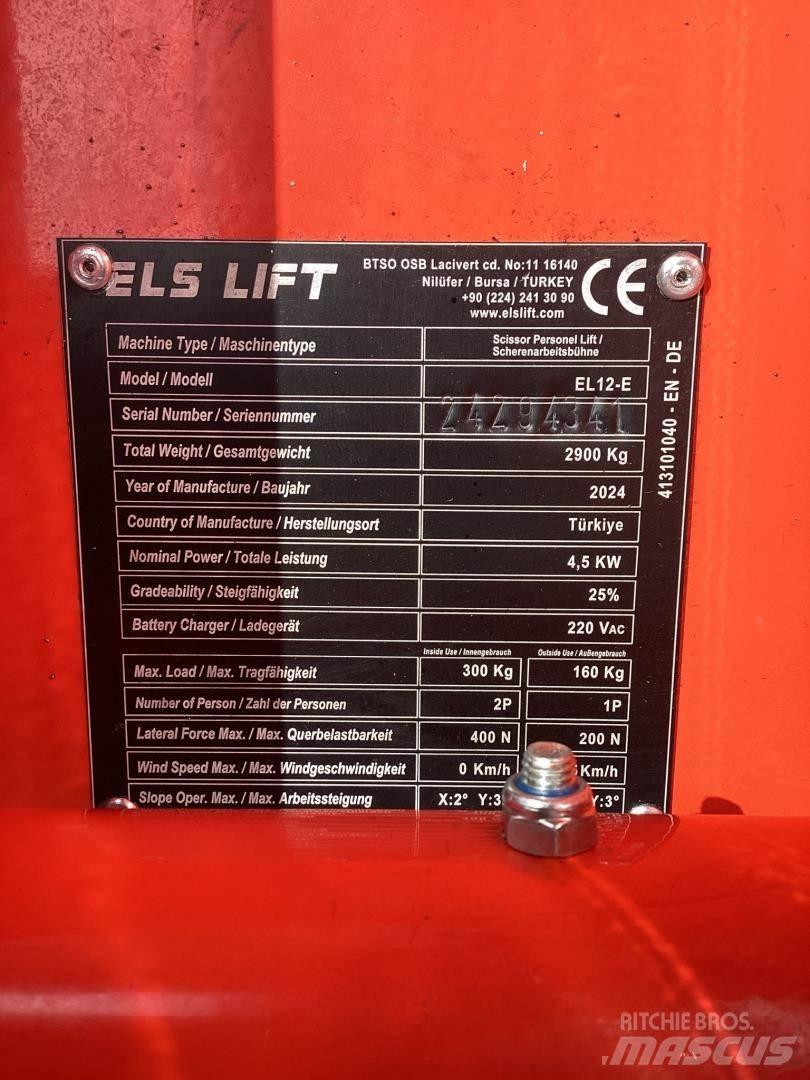 ELS LIFT EL12E 剪叉式升降机