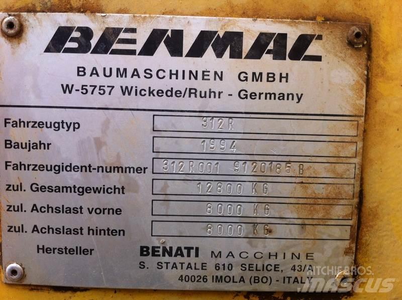 Benmac 312R 其他组件