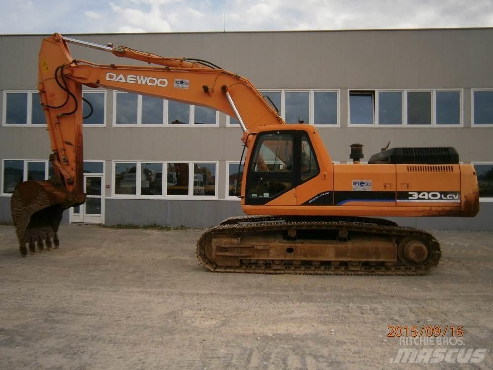 Daewoo SOLAR 340LCV 履带挖掘机