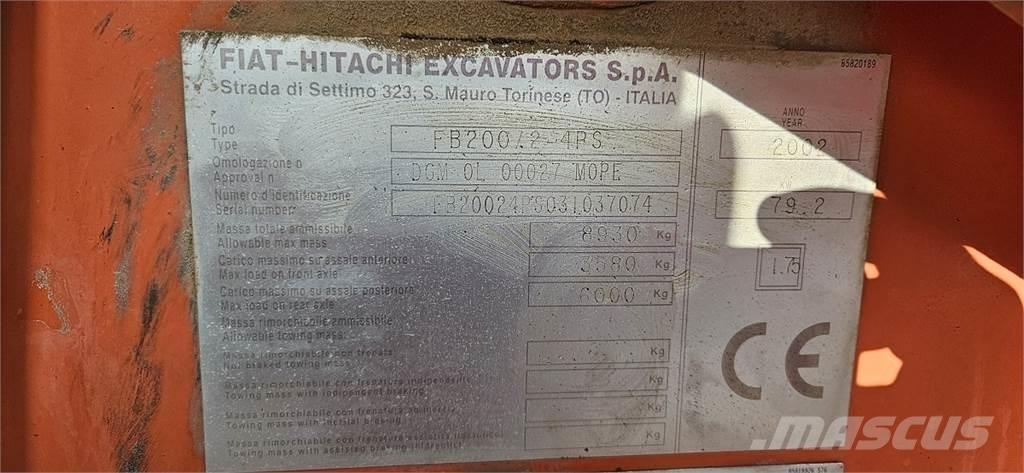 Fiat-Hitachi FB200.2 -4PS 反铲装载机