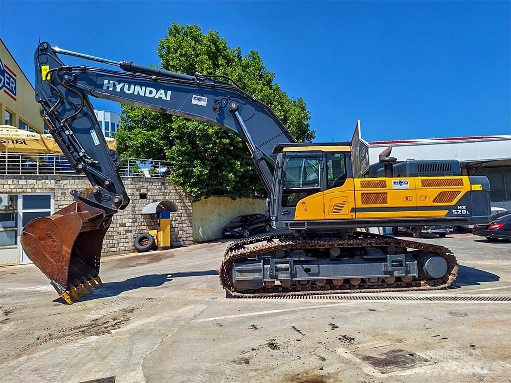 Hyundai HX520L 履带挖掘机