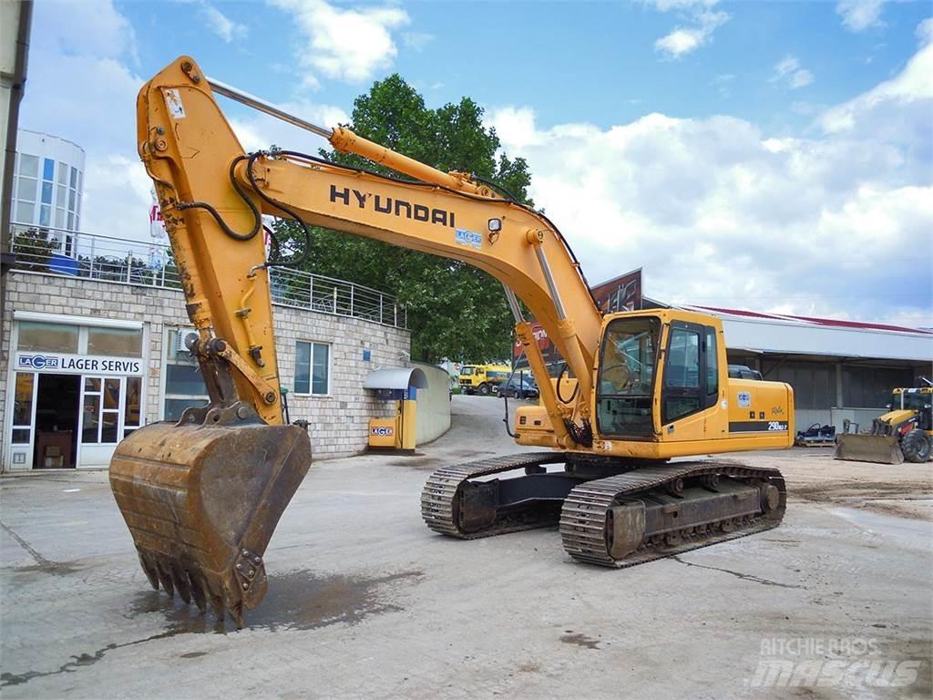 Hyundai R290NLC-7 履带挖掘机
