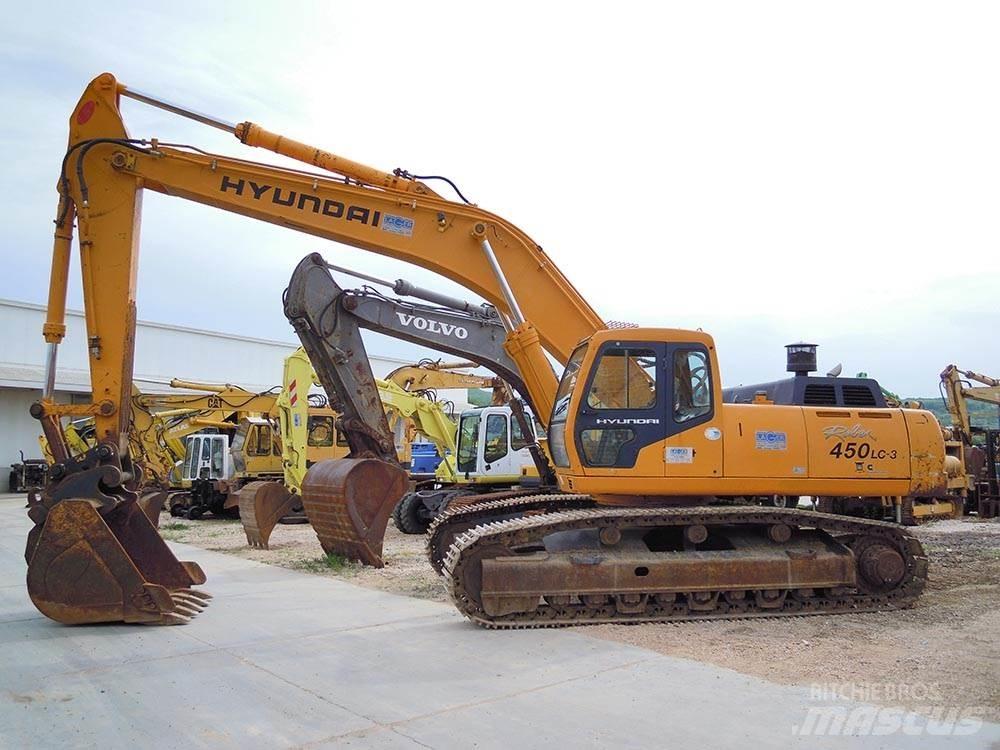 Hyundai R450LC-3 履带挖掘机