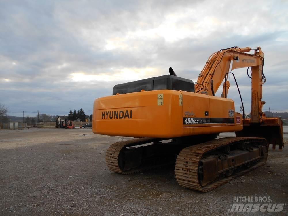 Hyundai R450LC-7 履带挖掘机