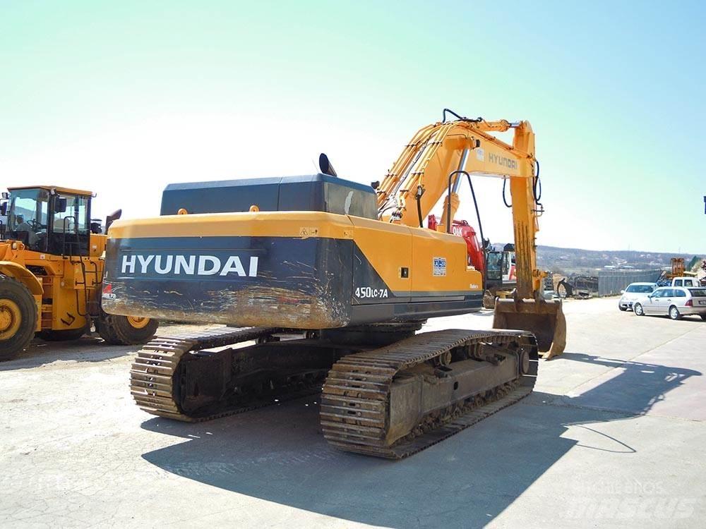 Hyundai R450LC-7A 履带挖掘机