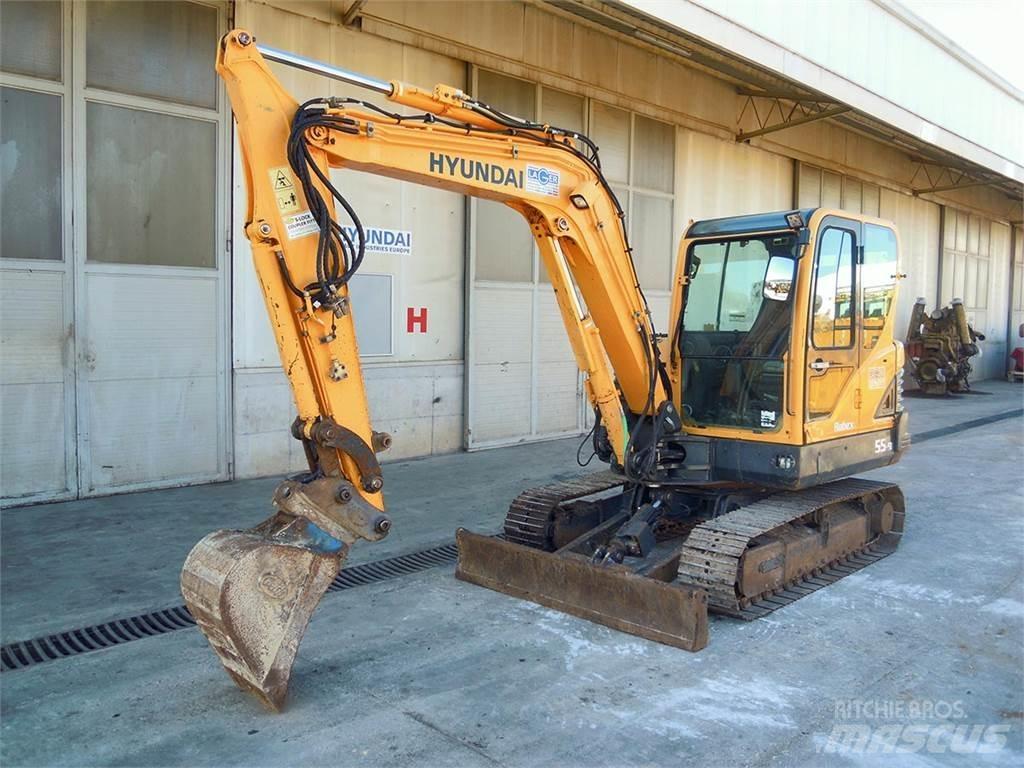 Hyundai R55-9 小型挖掘机