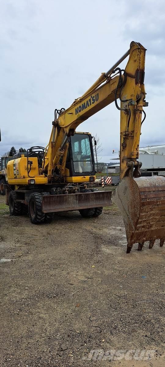 Komatsu PW160-7EO 轮式挖掘机