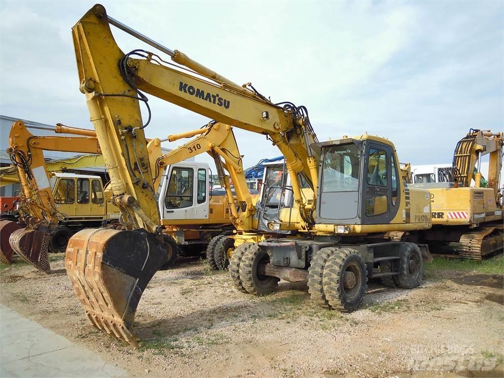 Komatsu PW170ES-6K 轮式挖掘机