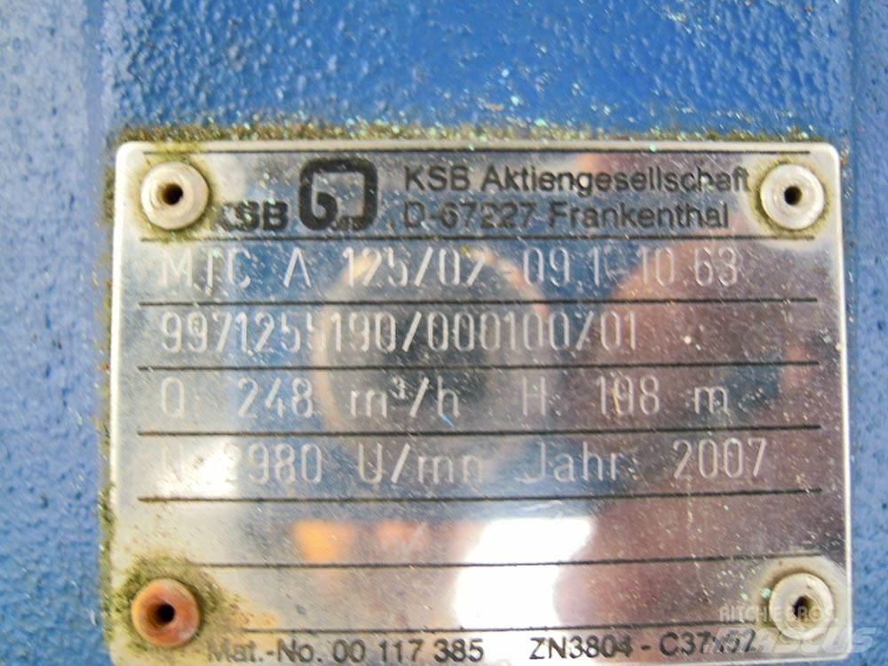 KSB MTC 125/02 水泵