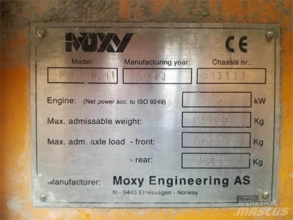 Moxy MT 40B 铰接式自卸车