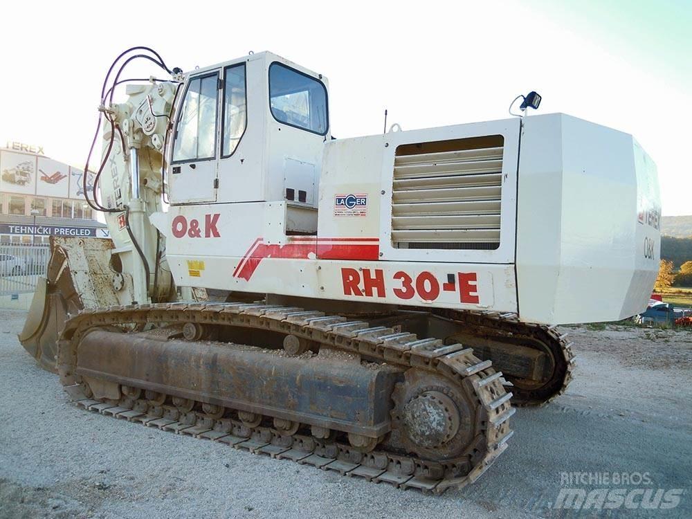 Terex O&K RH30-E 履带挖掘机