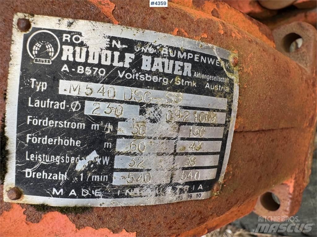 Bauer M540 水肥车