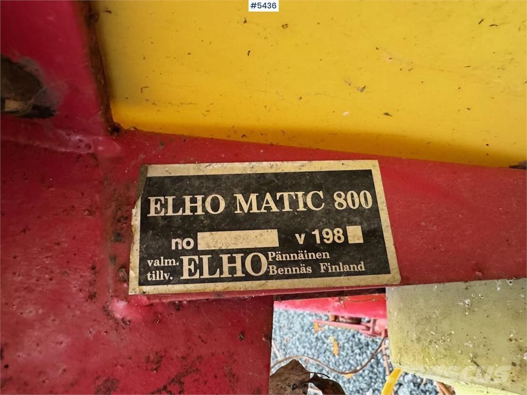 Elho Matic 800 条播机