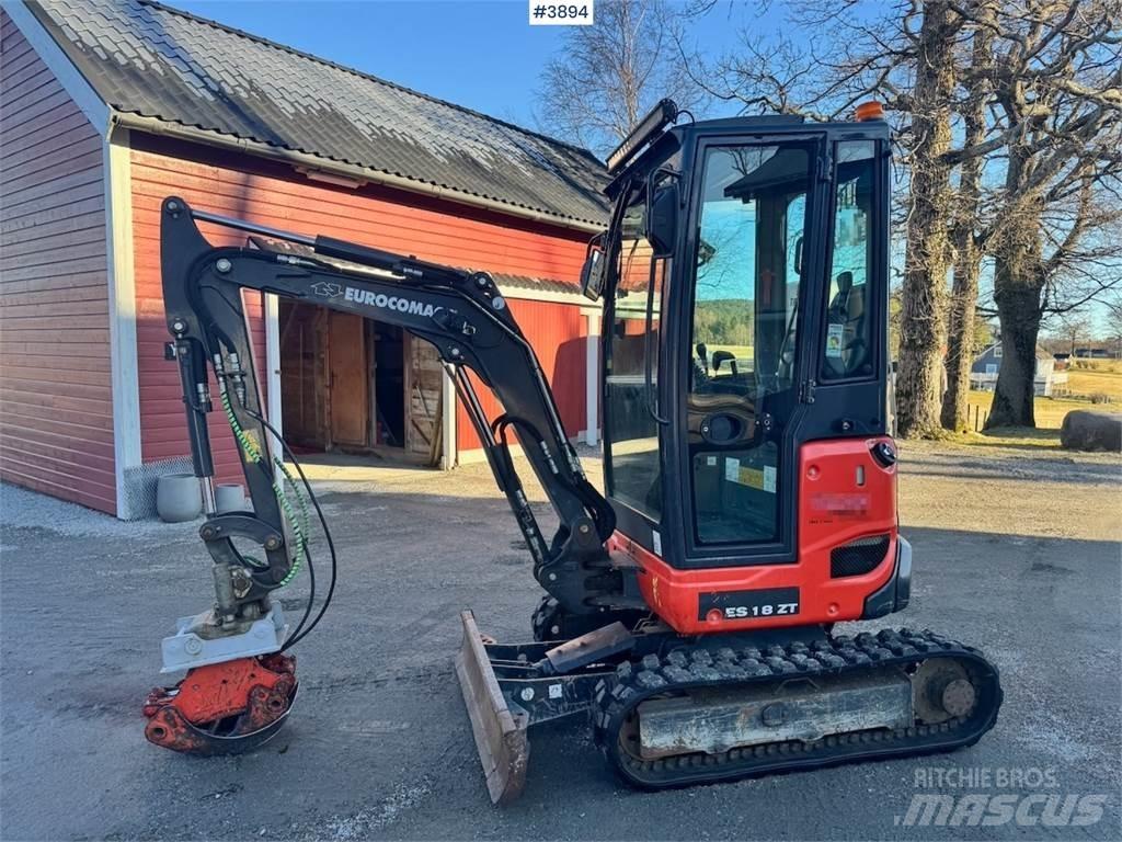 Euromach ES18ZT 履带挖掘机