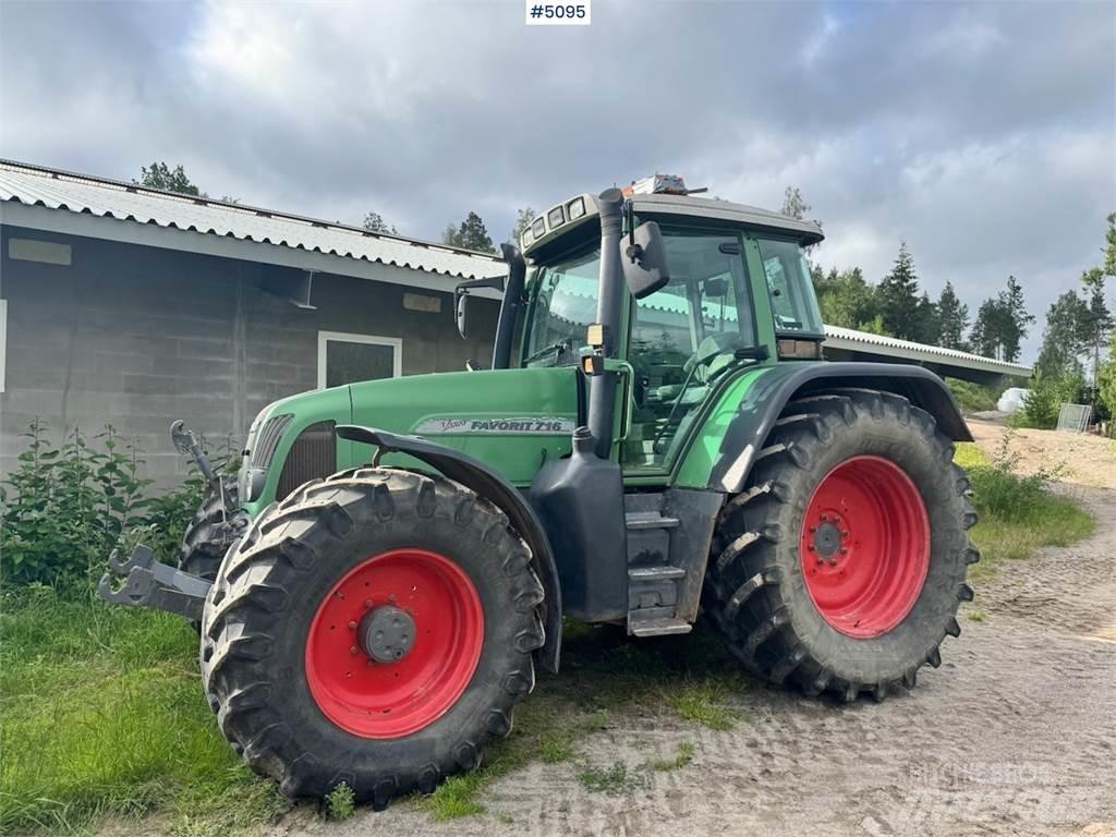 Fendt 716 Vario 拖拉机/农用车