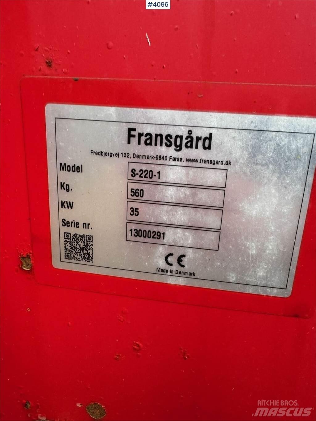 Fransgård S-220 推雪机