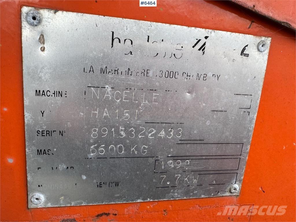 Haulotte HA 15 I 其他升降机和高空作业平台