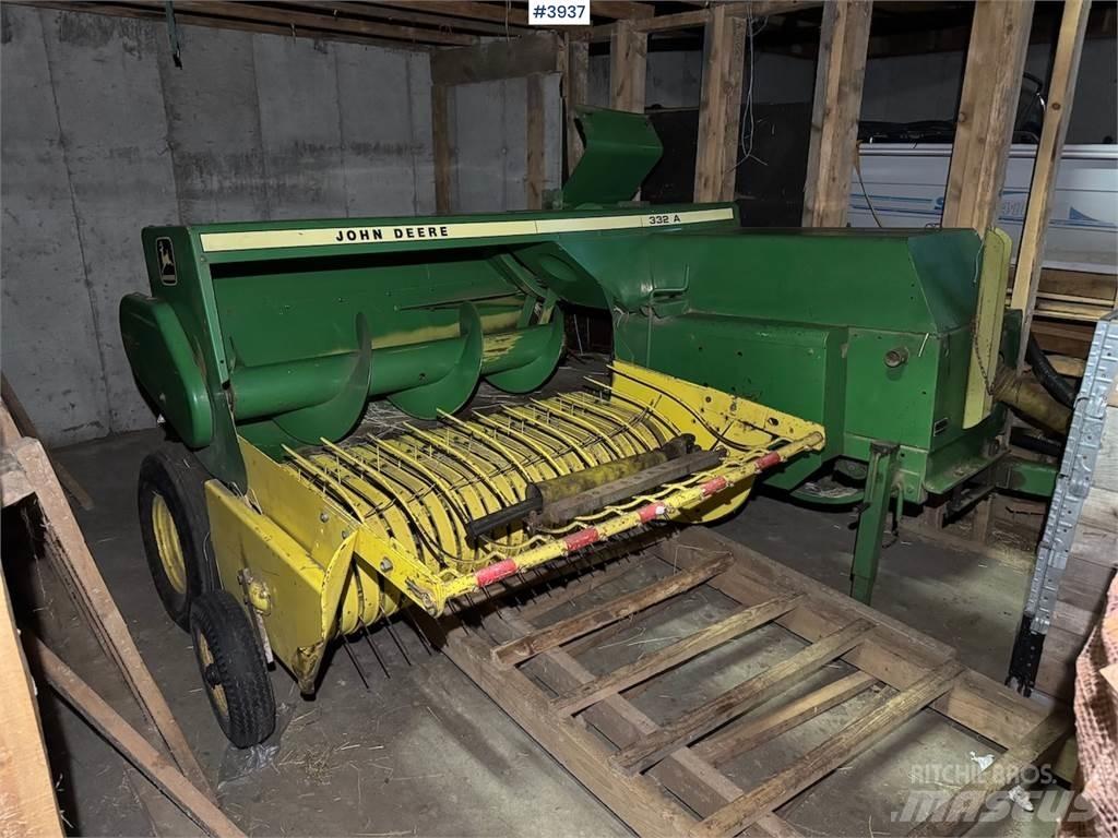 John Deere 332 A 其他根茎作物收获机械
