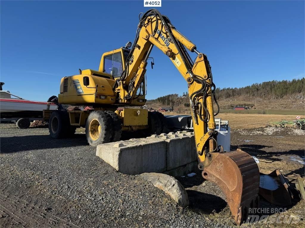 Komatsu PW 110R 履带挖掘机