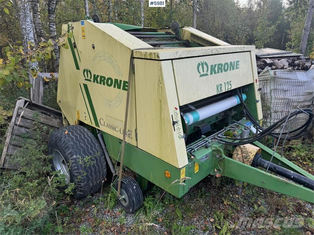 Krone KR 125 其他根茎作物收获机械