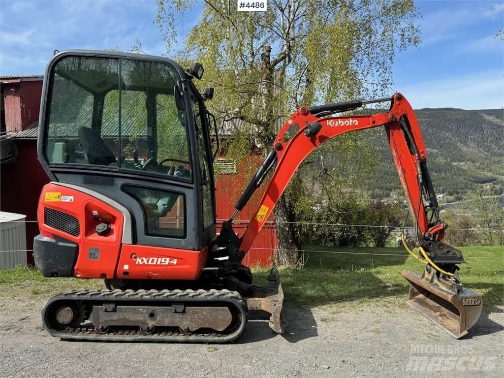 Kubota KX019 履带挖掘机