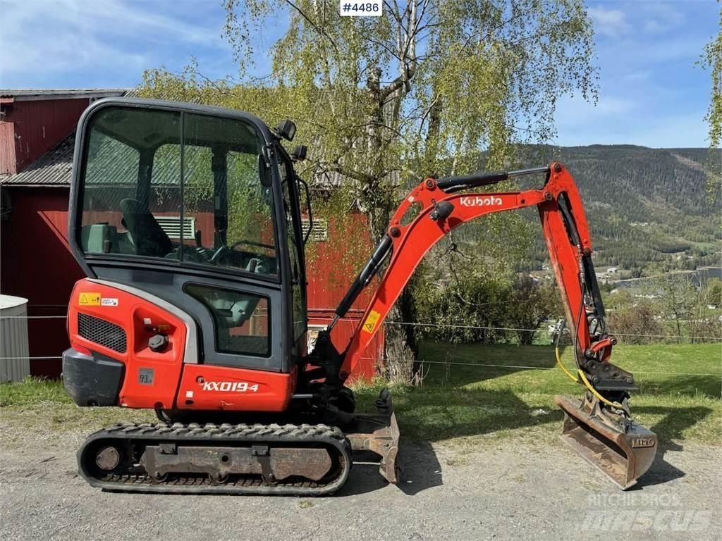 Kubota KX019 履带挖掘机