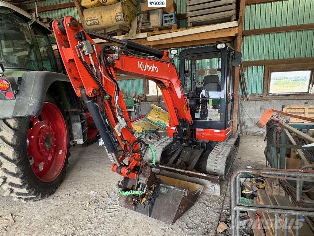 Kubota kx71-3 履带挖掘机