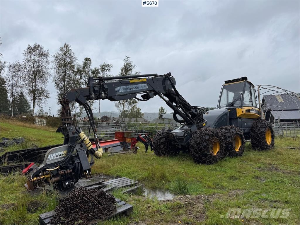 Ponsse Ergo 收割机