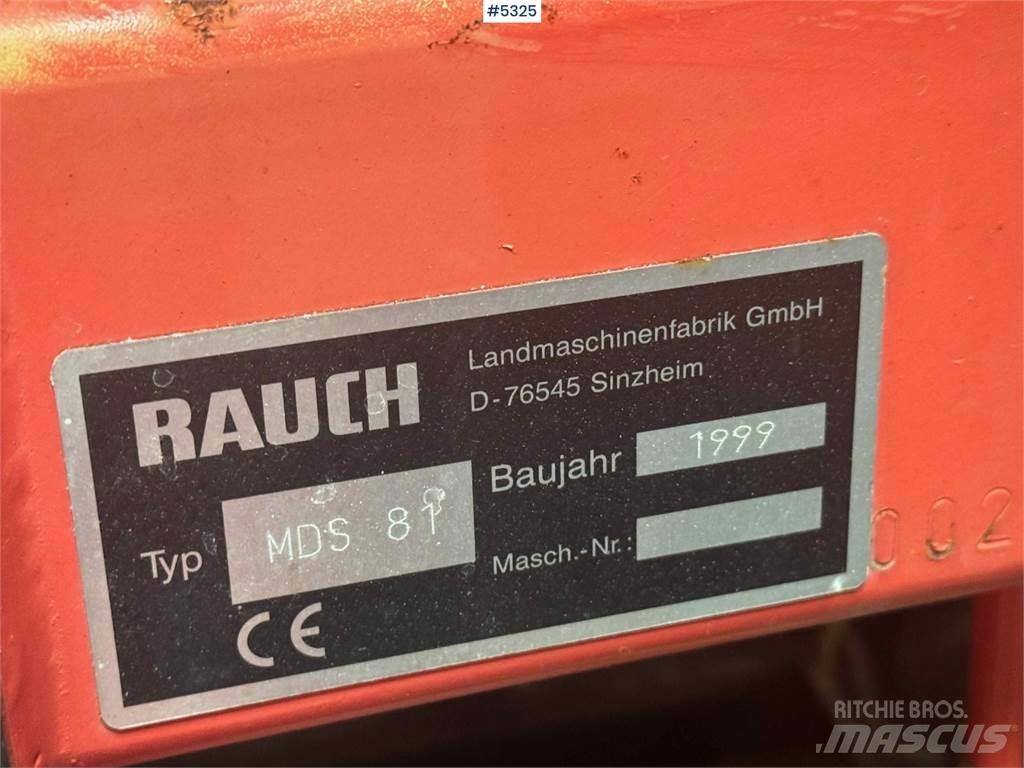 Rauch MDS 81 条播机
