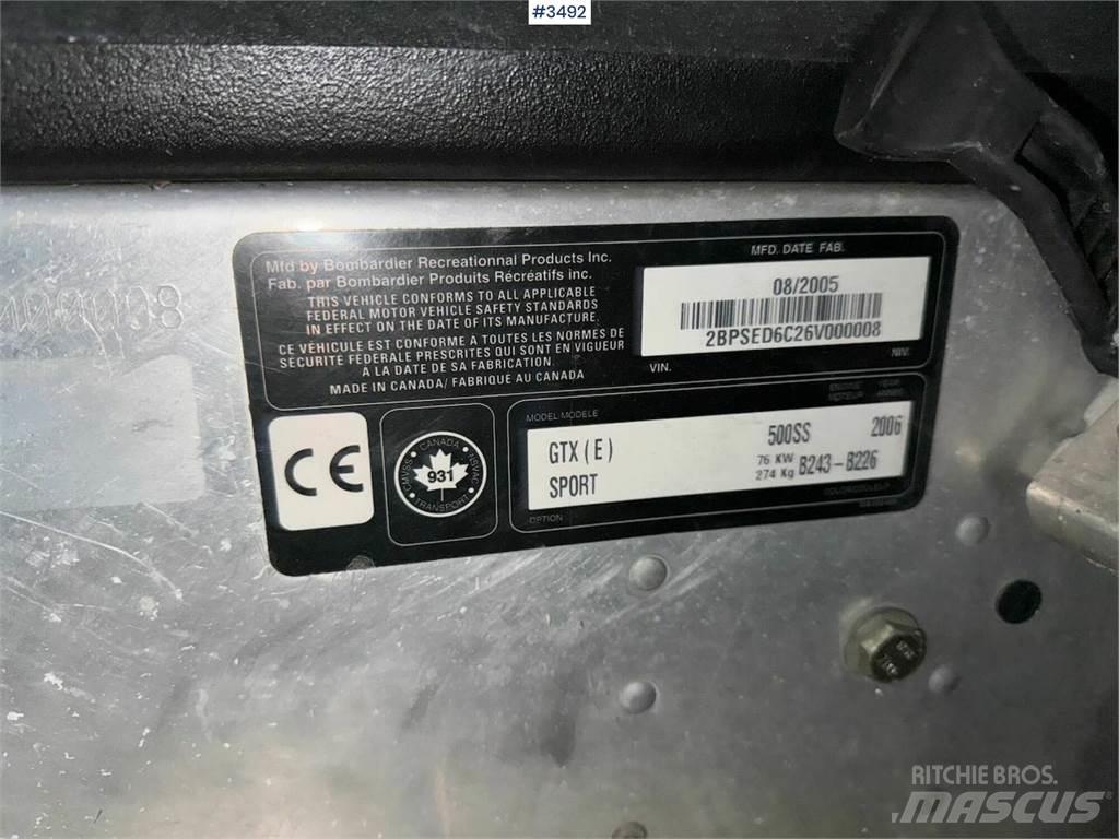 Ski-doo GTX 沙滩车