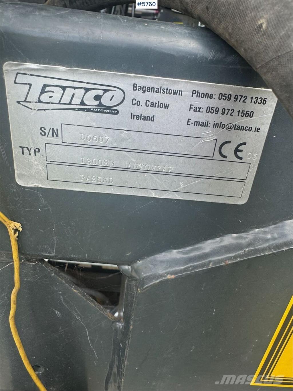 Tanco 1300SM 其他根茎作物收获机械